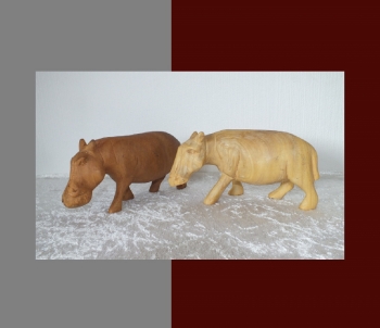 Tierskulpturen 06 | Nilpferd