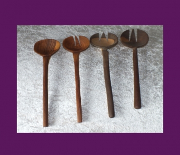 Handgemachtes Salatbesteck | Set 02