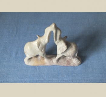 Elefantenskulptur 07 aus Speckstein