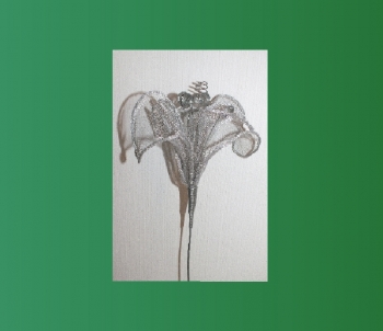 Blume aus Draht