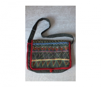 umhngetasche aus Stoff genht | handmade aus Sdafrika