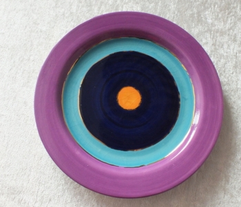 Bunte Keramik Teller | Hand made aus Sdafrika