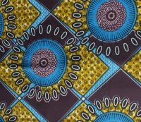 Original afrikanische Stoffe I Muster 11
