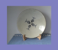 Handbemalter Teller aus Speckstein 03 | aus Kenia