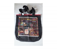 umhngetasche aus Stoff genht | handmade aus Sdafrika