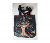 umhngetasche aus Stoff genht | handmade aus Sdafrika