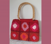 Tasche aus recyclingmaterial | Hand made aus Sdafrika