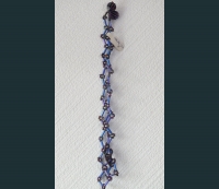 Zulu-Halskette aus Glasperlen mit Armband